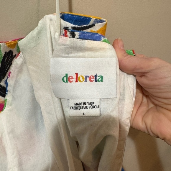 Multicolor Halter Neck Dress - Picture 7 of 10